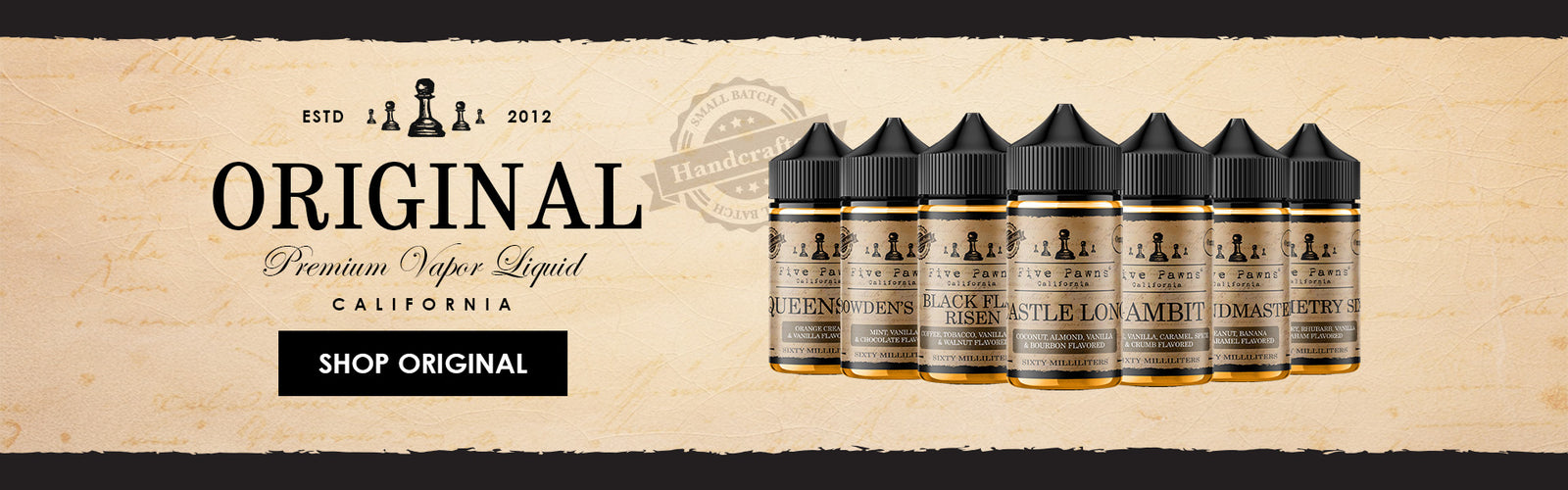 World's Finest E-Liquid | Five Pawns World's Finest E-Liquid | Five Pawns